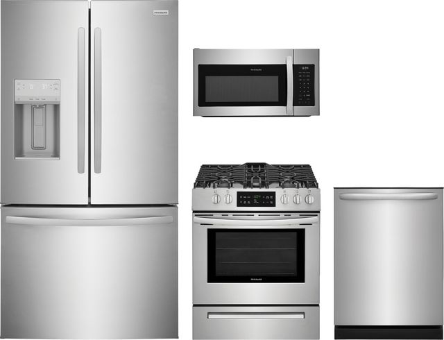Frigidaire® 4 Piece Stainless Steel Kitchen Package-0