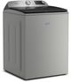 Maytag® Pet Pro 5.2 Cu. Ft. Classic Silver Agitator Top Load Washer-3