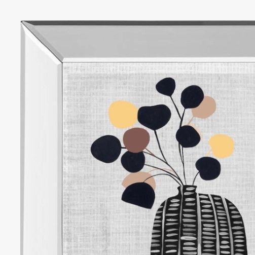 Classy Art Decorated Vase with Plant III by Melissa Wang Wall Art-1