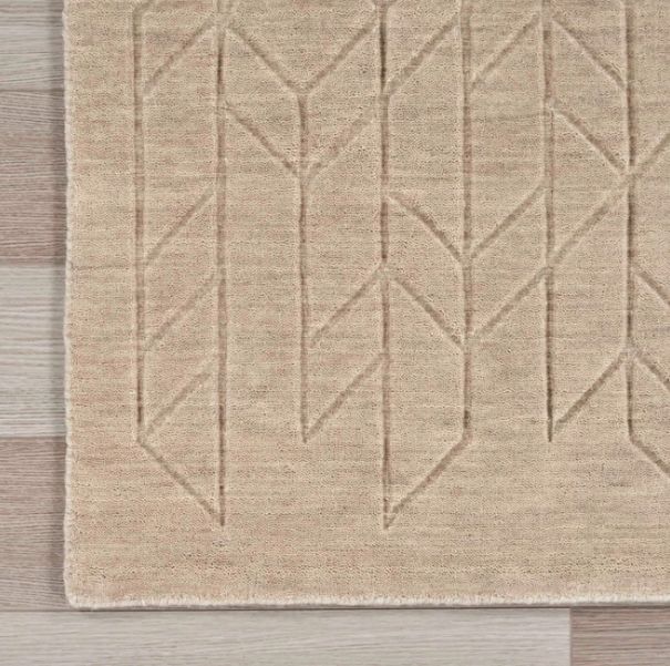 Nourison Home™ Alessia Beige 5'x8' Area Rug-1