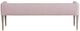 Vanguard® Furniture Vanguard Annabelle Light Purple Bench-2