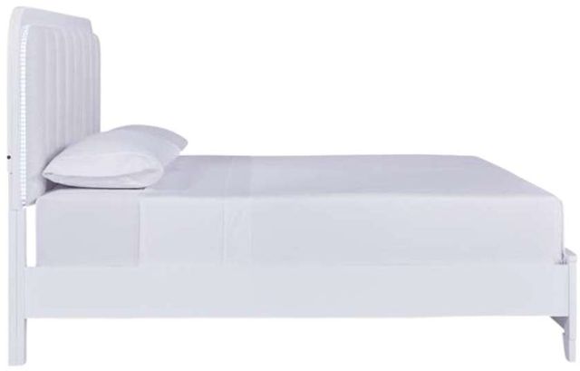 Signature Design by Ashley® Frostlyn White California King Upholstered Panel Bed-3
