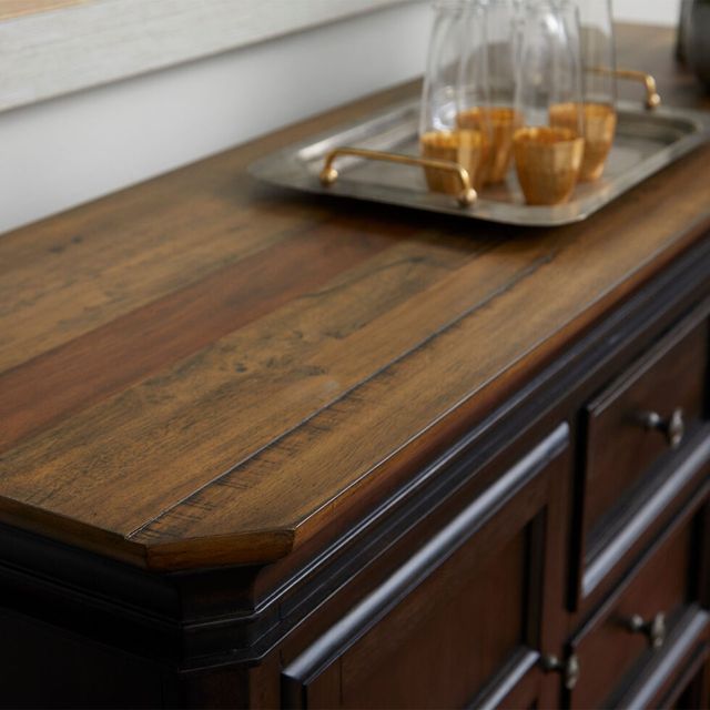  Napa Furniture Design Grand Louie Misty Night/Wheat Buffet-3