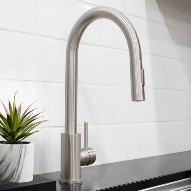 ZLINE Palisades Brushed Nickel Pull Down Single Handle Kitchen Faucet-4
