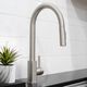 ZLINE Palisades Brushed Nickel Pull Down Single Handle Kitchen Faucet-4