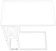 Monarch Specialties Inc. White 25"H Accent Table-3