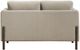 Coaster® Islington Taupe Upholstered Panel Arm Loveseat-3