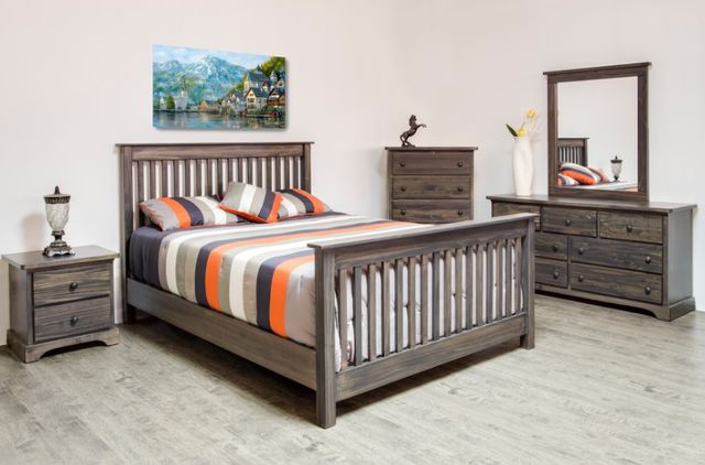 Mako Wood Furniture Polo Brown 7-Drawer Dresser-1