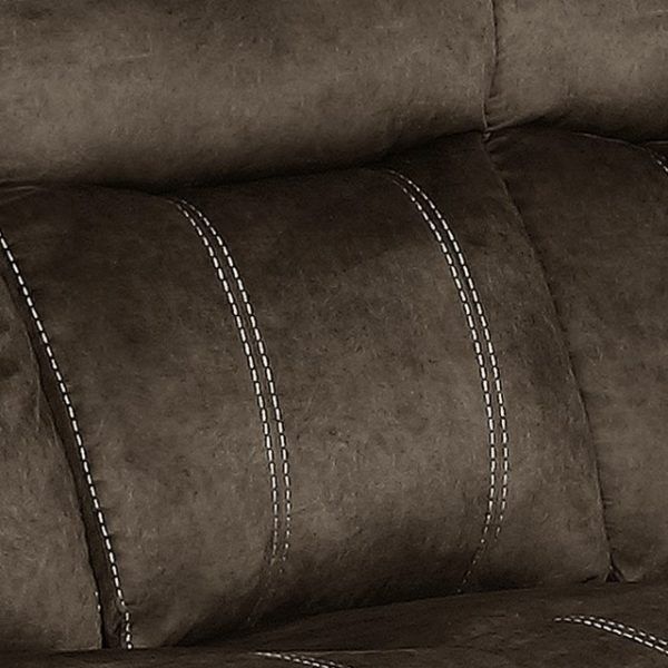 Global Furniture USA U7303 Domino Coffee Manual Reclining Sofa-2