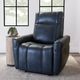 Parker House® Bradford Steamboat Marine Power Zero Gravity Leather Recliner with Power Headrest-2