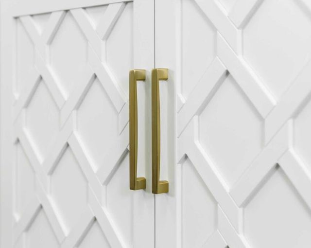 Martin Furniture Gable White Accent Cabinet-3