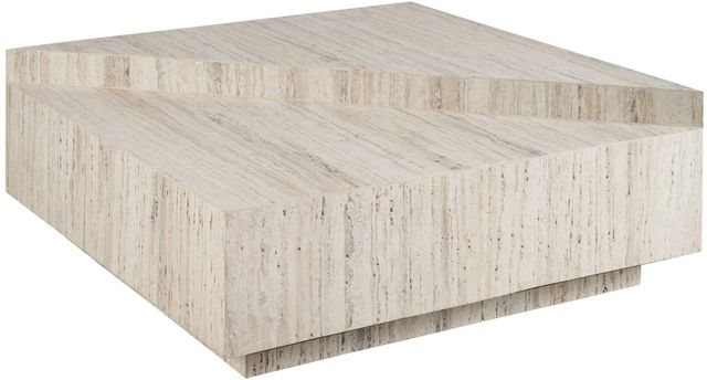 Universal Explore Home™ New Modern Daxton White Cocktail Table-0