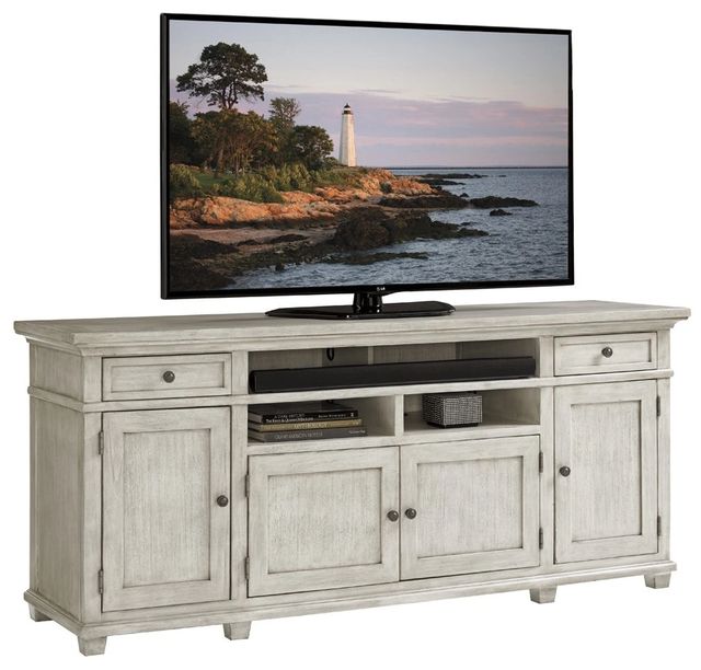 Lexington Home Oyster Bay Kings Point White Large Media Console-3