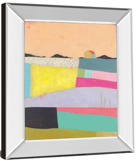 Classy Art Live Colorfully-Applique by Joelle Wehkamp Wall Art-1