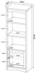 Coaster® Laughlin White Entertainment Center-4