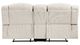 Homelegance® Nutmeg Beige Double Manual Reclining Loveseat with Center Console-3