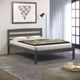 Donco Kids Econo Scandinavian Dark Gray Youth Full Panel Bed-1