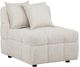 Coaster® Amara Chenille Ivory Upholstered Armless Chair-0