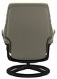 Stressless® by Ekornes® Customizable Sunrise Small Manual Recliner and Ottoman with Signature Base-4