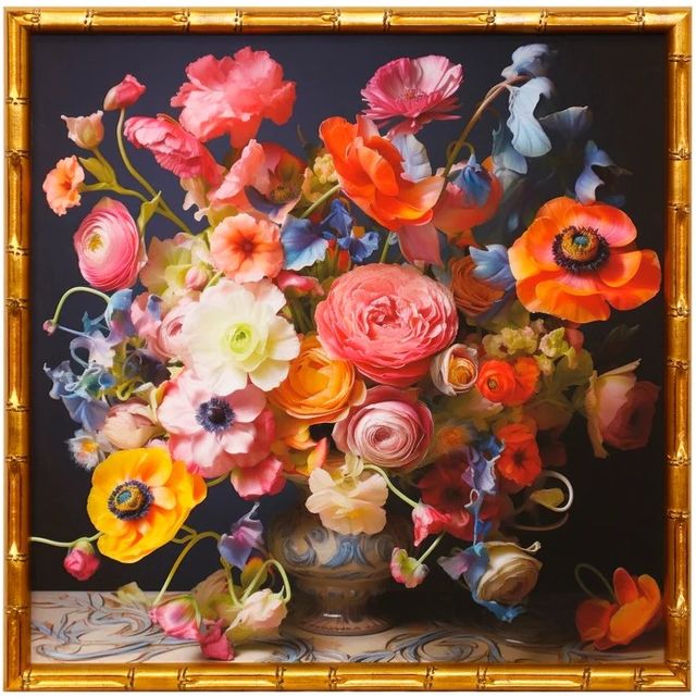 StyleCraft Floral 24 Wall Art-0