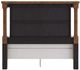 Signature Design by Ashley® Rowlenstown Brown King Poster Bed-4