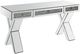 ACME Furniture Noralie Mirrored 3-Drawer Writing Desk-0