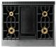 Viking® 7 Series 36" Damascus Gray Pro Style Natural Gas Range-4
