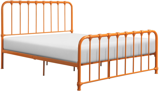 Homelegance® Bethany Orange Queen Platform Bed-0