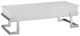 ACME Furniture Calnan White Coffee Table with Chrome Base-0