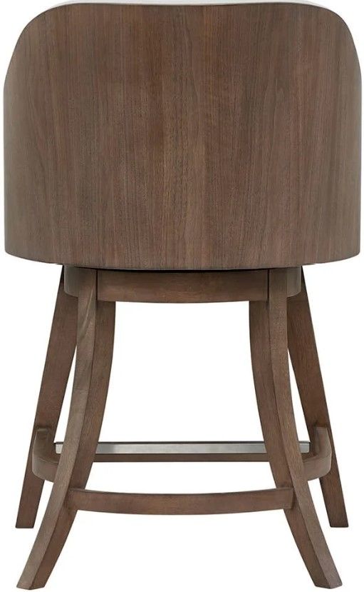 Universal Explore Home™ Modern-Mist & Veil Haze/Levi Oyster Swivel Counter Chair-3