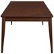 Bassett® Furniture Copenhagen Espresso Dining Table with Leaf-2