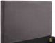 TOV Furniture Delilah Grey Queen Textured Velvet Bed-3
