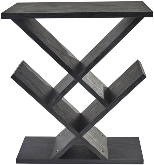 Adesso® Zigzag Black Accent Table-1