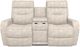 La-Z-Boy® Baron Taupe Power Wall Reclining Loveseat with Console and Headrest-1