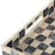 A & B Home Pearl Black/White Decorative Rectangular Tray-4