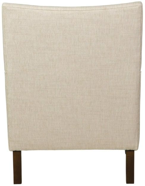 Craftmaster® Customizable CM Modern Shaped Border Back Accent Chair-3
