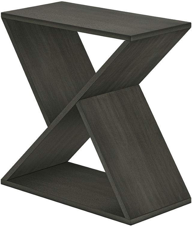 Monarch Specialties Inc. Green Veneer Small Narrow Side Table-1