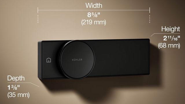 KOHLER® Anthem® Matte Black Digital Control-3
