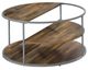Furniture of America® Orrin Black and Walnut Coffee Table-0