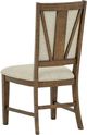 Magnussen Home® Bay Creek Baja Fog/Toasted Nutmeg Step Up Side Chair with Upholstered Seat and Back-4
