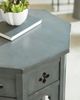 Hammary® Hidden Treasures Green Hex End Table-2