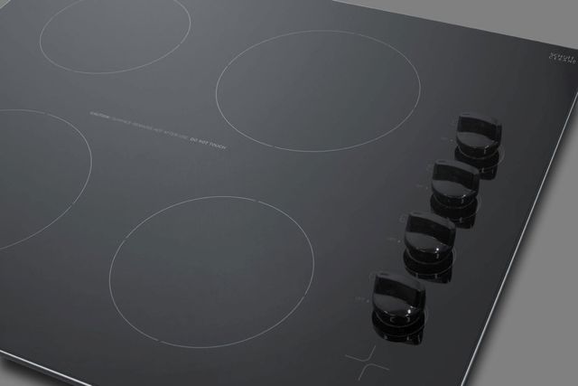 Summit® 24" Black Electric Cooktop-3