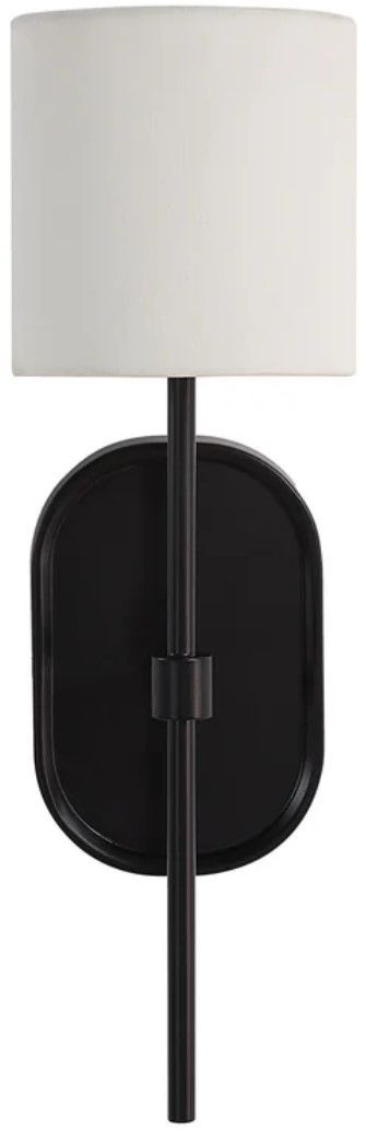 Renwil® Fico Matte Black Wall Sconce-2