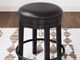 Signature Design by Ashley® Valebeck Black Upholstered Swivel Bar Stool-2