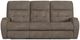 Flexsteel® Customizable Strait Power Reclining Sofa with Power Headrests-1