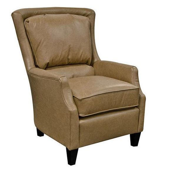 England Furniture Customizable Louis Leather Chair-2