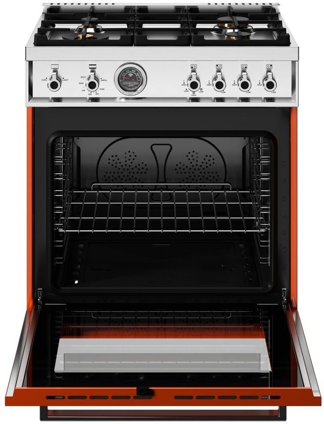 Bertazzoni Professional Series 30" Arancio Pro Style Gas Range-1