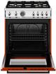 Bertazzoni Professional Series 30" Arancio Pro Style Gas Range-1