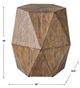 Uttermost® Volker Honey Accent Table-2