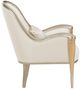 Michael Amini® Villa Cherie Caramel/Pearl Accent Chair-2